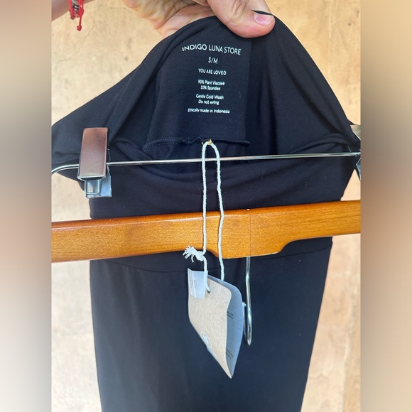 SOLD - Indigo Luna Agni Skirt Black S/M NWT - Picture 5 of 7